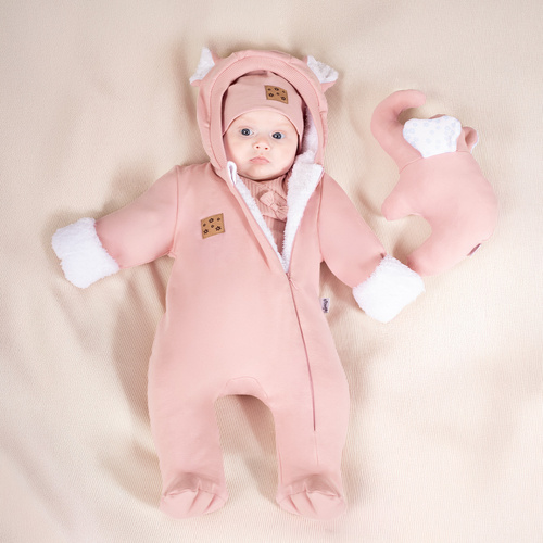 Pajacyk dresowy z luną 213270 Nelly Nicol 