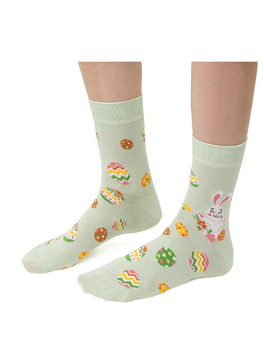 Art.136 Happy Ester Skarpety damskie Steven - 133 zielony