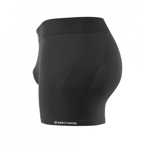 Bezszwowe bokserki męskie BM07 Solar Sesto Senso - grafitowy 