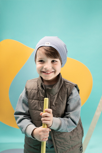 Kamizelka rozpinana Fun Time Pinokio - zielony