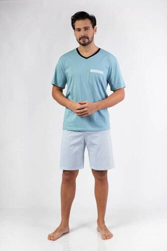 Piżama męska 482 Regina - zielony