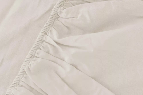 Prześcieradło z mikrofibry Poly Detexpol kremowy