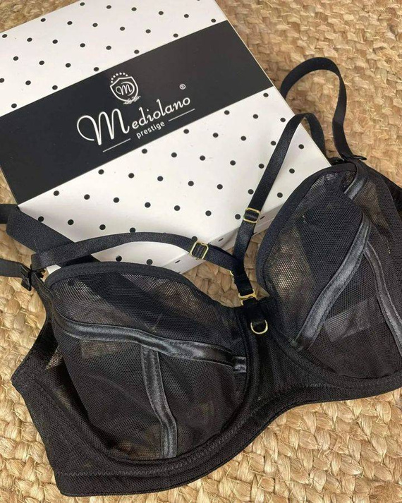 Biustonosz miękki 19064 Naked Mediolano czarny
