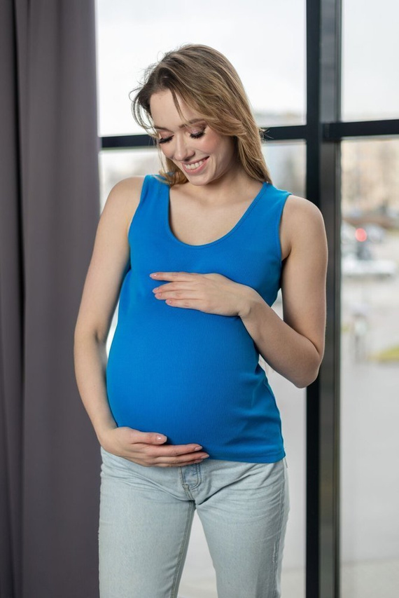 Bawełniany top 020 MIRACLE-koralowy