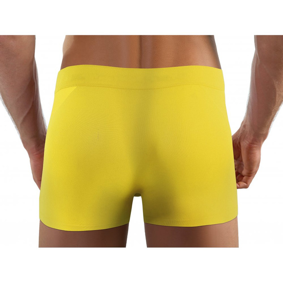 Bezszwowe bokserki męskie BM07 Solar Sesto Senso - żółty