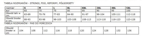 Stringi wyczuplające Iga MITEX beżowy