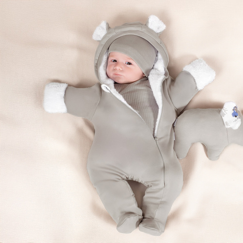 Pajacyk dresowy z luną 214270 Muki Nicol