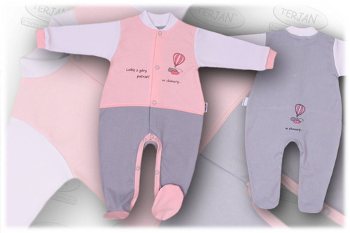 Pajac "BALONIK" żółty Terjan