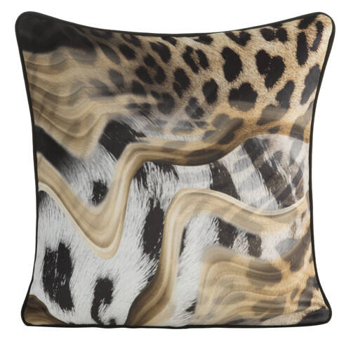 Poszewka dekoracyjna Eva Minge Eva 22B pantera Eurofirany brązowy