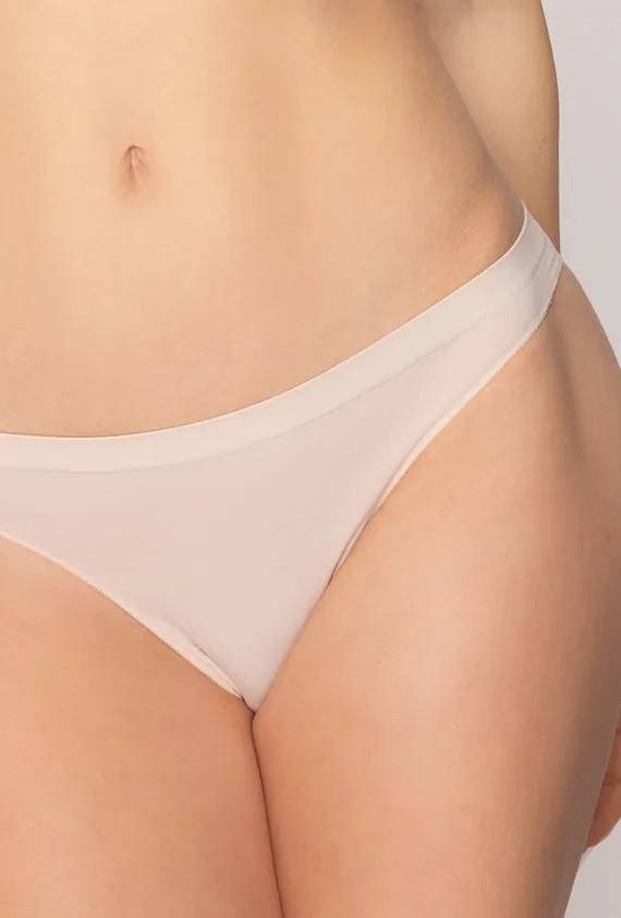 Figi bezszwowe 41645 Tanga Sensual Skin Gatta- light nude beżowy