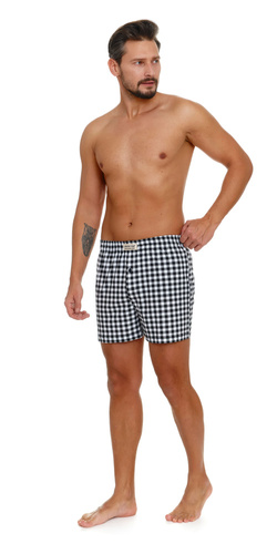 Bokserki męskie 5165 Doctor Nap - black white