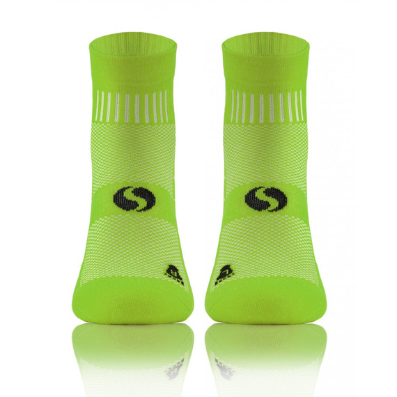 Socks Amz Skarpety sportowe uniwersalne frotte Sesto Senso zielony