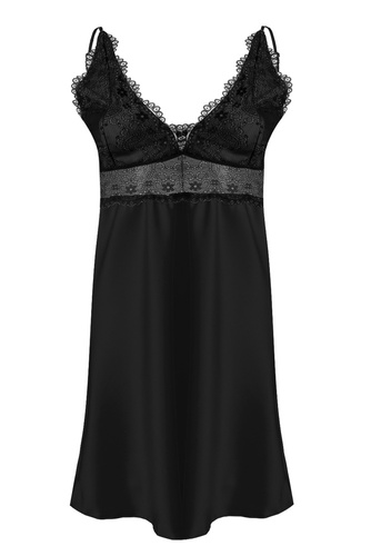 Halka satynowa Fabien DKaren - czarny