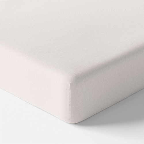 Prześcieradło dziecięce bawełniane Eevi - ecru