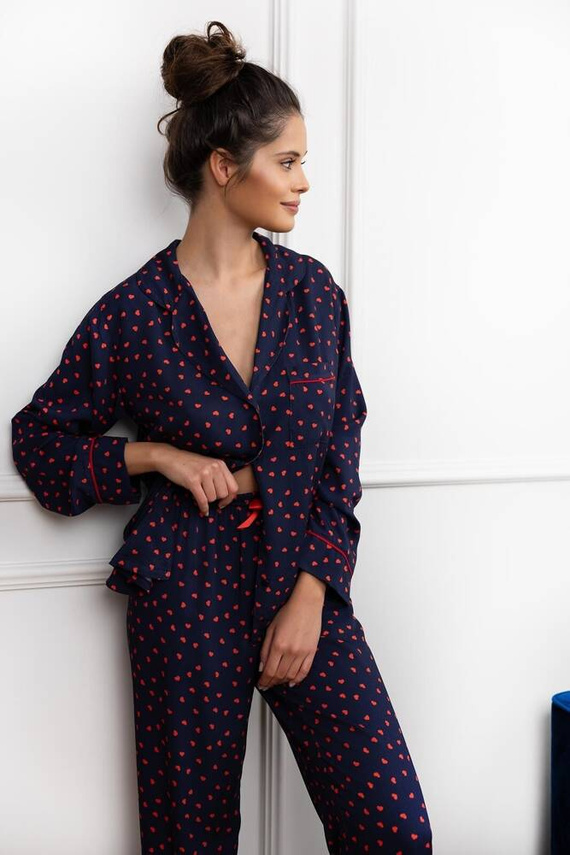 Piżama damska Sophia Sensis -granatowy