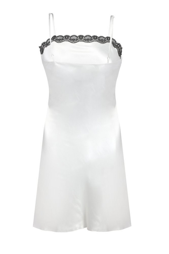 Claire Koszulka satynowa damska DKaren - jasny ecri