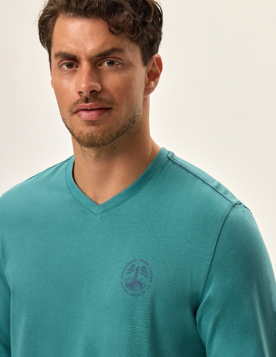 Piżama Męska Core 41906 Joger Henderson zielony