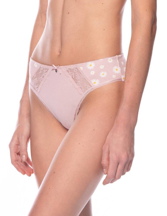 Figi Damskie L-1557 BI A'2 Lama- różowy niebieski