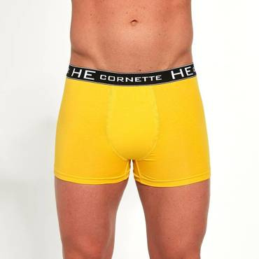 Bokserki męskie 503 High Emotion Energy Cornette -żółty