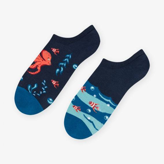 Skarpety męskie Asymetryczne 009 More - 015 granatowy ciemny