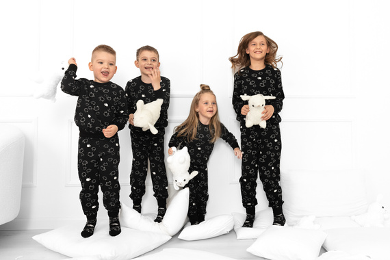 Dziecięca piżama Wito – 100% bawełna MEGA SOFT, wzór owieczki Italian Fashion 