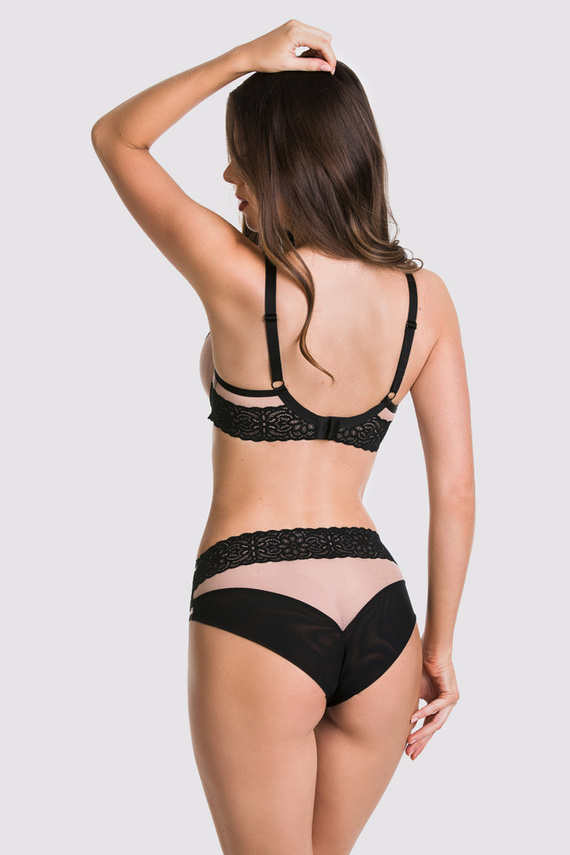 Figi pełne 19180 Sicila Mediolano beżowy-czarny