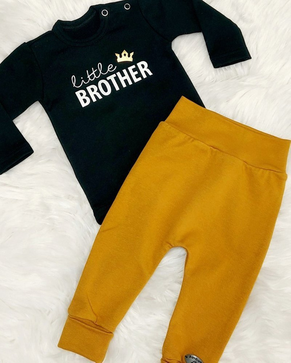 Spodnie niemowlęce "Julek" Bambarillo melanż