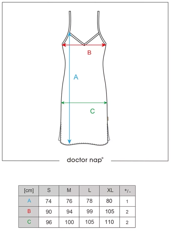 Koszula Nocna 7168 Doctor Nap - grey