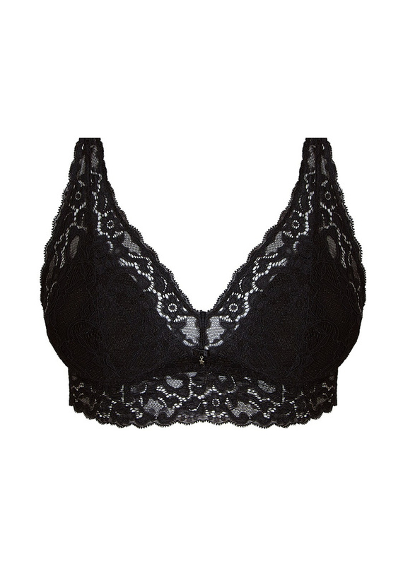 Biustonosz soft Kaja Nipplex- czarny