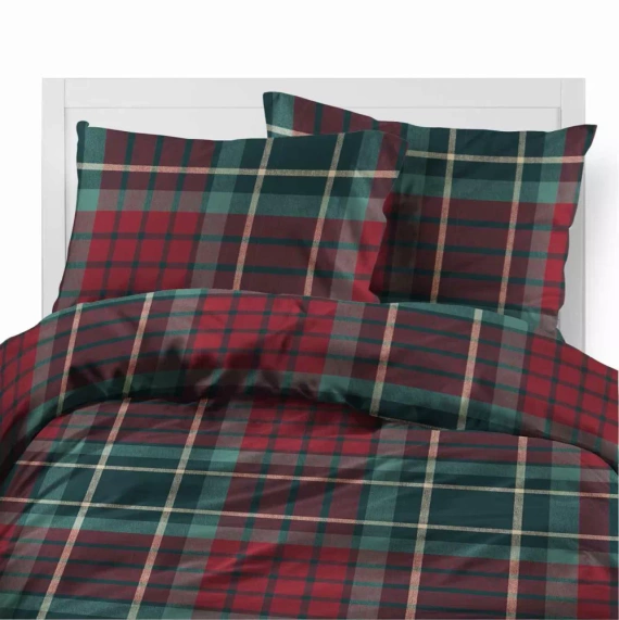 5623 A Magia Świąt Detexpol Pościel świąteczna flanelowa – bawełna 100%, certyfikat OEKO-TEX®