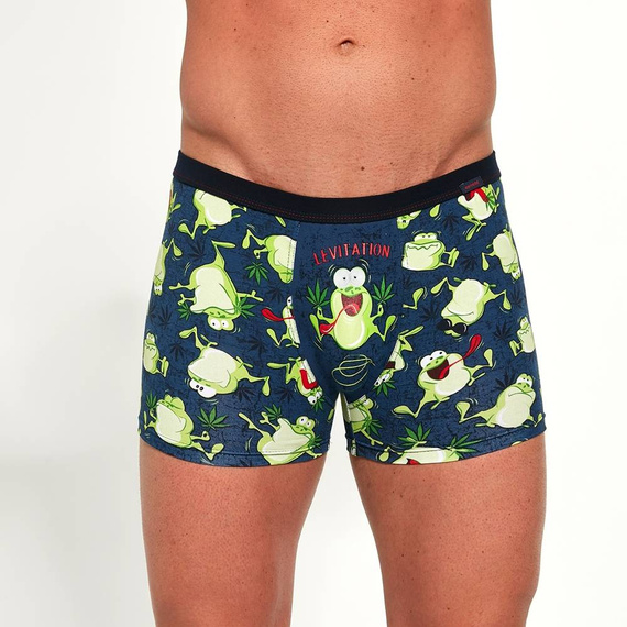 Bokserki męskie 280/207 Levitation Tattoo Cornette - zielony