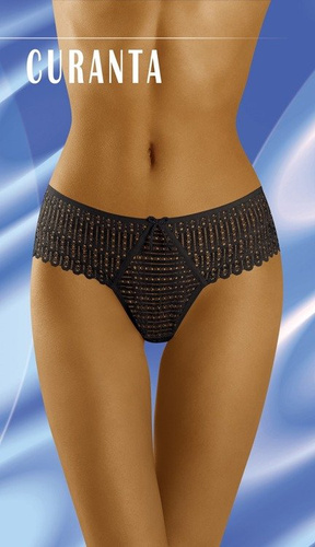 Curanta Stringosorty damskie Wol-Bar - czarny