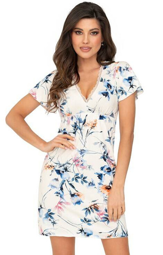 Koszula nocna Astrid Donna - ecru