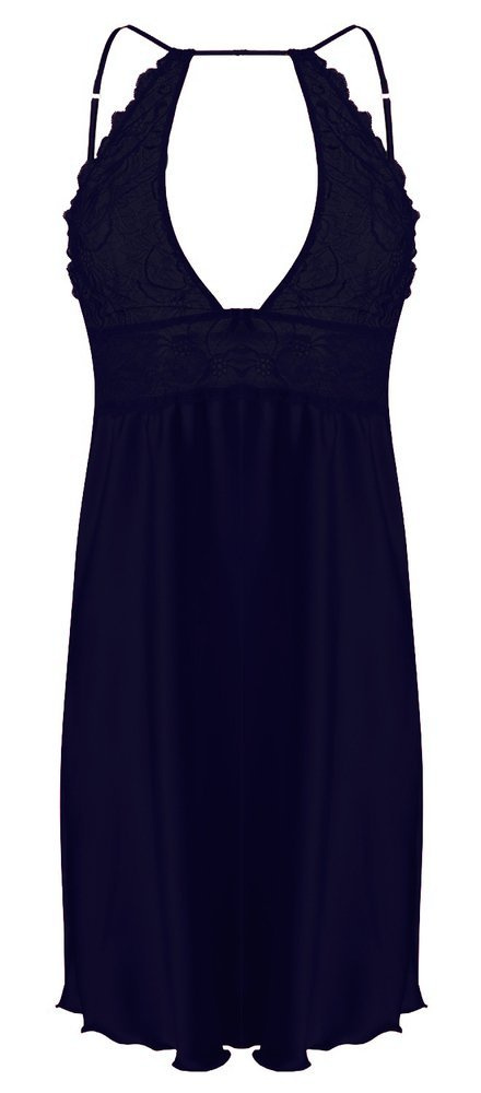 Koszulka satynowa damska Afrodyta DKaren - Granat