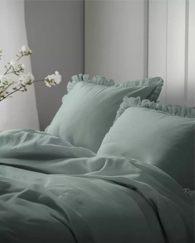 Pościel bawełniana Pure 23 jednobarwna Detexpol miętowy