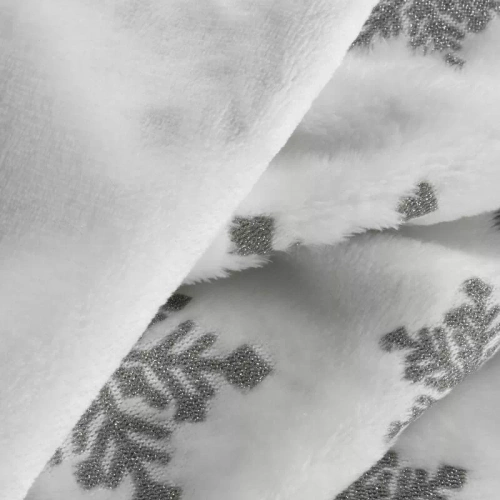 Koc świąteczny Blink Eurofirany srebrny