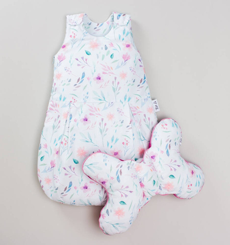 Śpiworek niemowlęcy z poduszką LUL-0035 Blooming Spring Luli Lu 