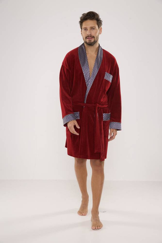 772 Bonjour szlafrok męski forex - bordo