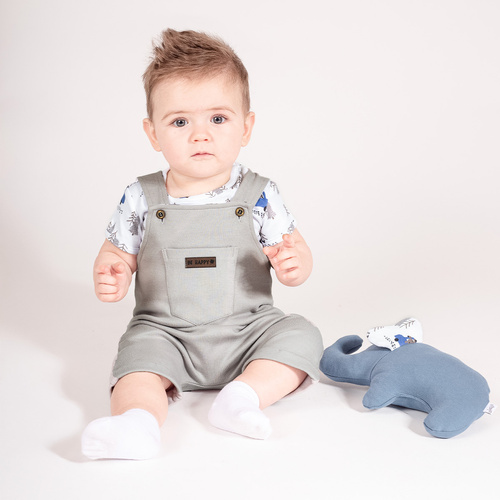 Spodnie krótkie ogrodniczki 214186 Muki Nicol