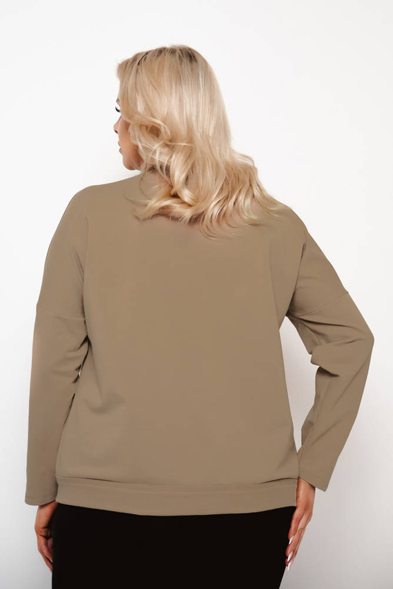 Bluza damska Karina Italian Fashion - camel