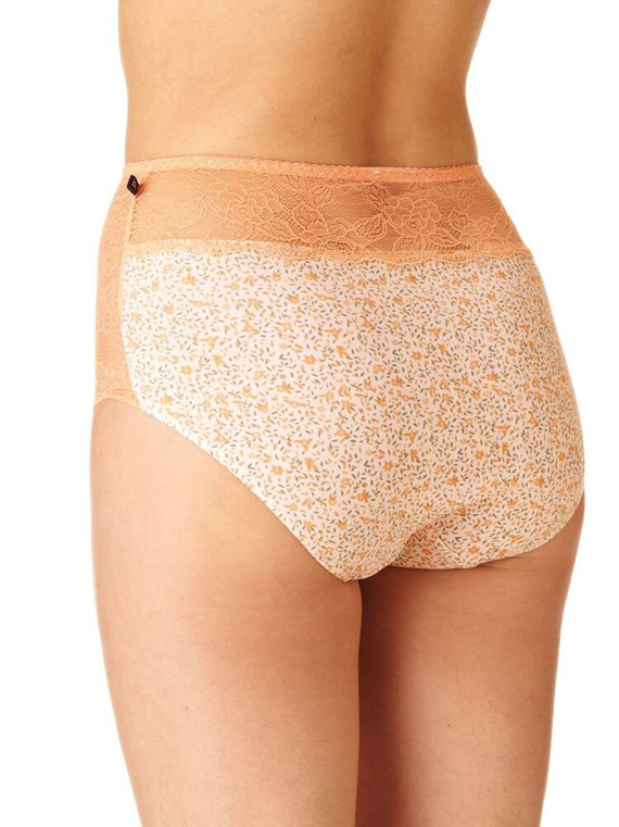 Figi damskie LPF 173 2-pak Key pomarańczowy zielony