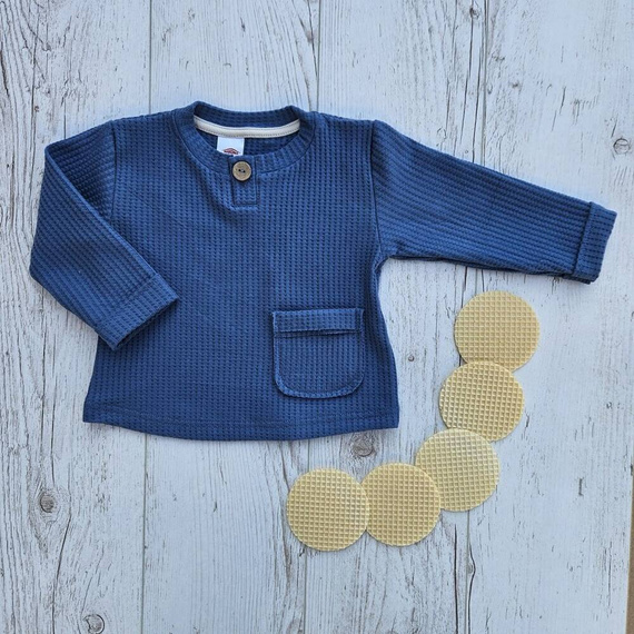 Bluza polo "Natural Waffel" Makoma denim