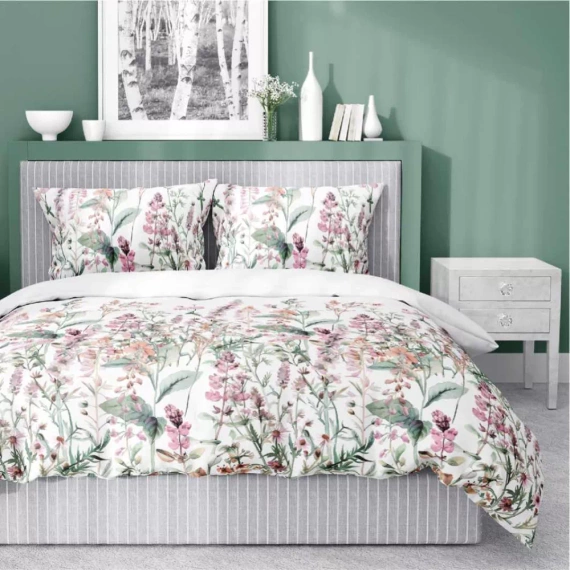 Pościel Satin Stories Detexpol 5485 A | Miękka bawełna satynowa, elegancki zestaw prezentowy