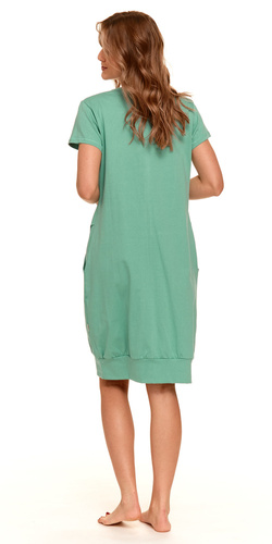 TM.4348 Koszula Nocna ciążowa i do karmienia Doctor Nap - wasabi