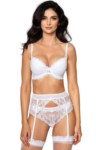 Biustonosz push-up Lagerta Róża czarny