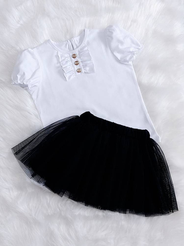 Spódniczka tiulowa Sonia Bambarillo czarny 