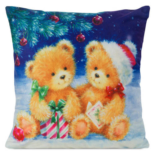 Poszewka świąteczna Jingle 34 Misie Eurofirany