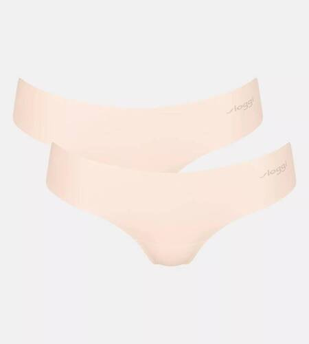 Stringi Damskie 2-pak Zero Microfibre 2.0 String 2P Sloggi - angora