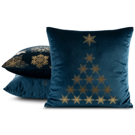 Poszewka świąteczna choinka Joy 1 Eurofirany czarny