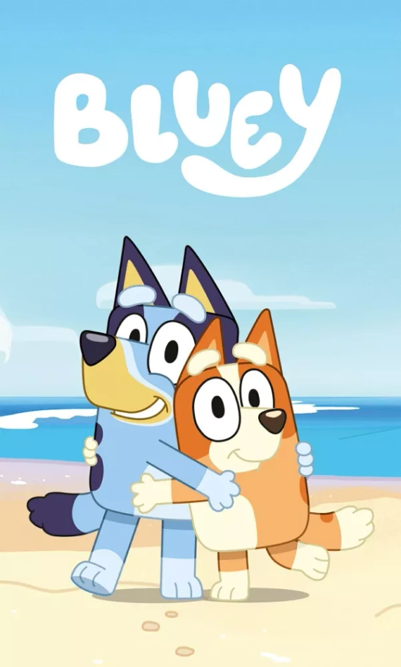 Miękki kocyk dziecięcy Bluey Jerry Fabrics | Przytulna mikrofibra na każdą okazję